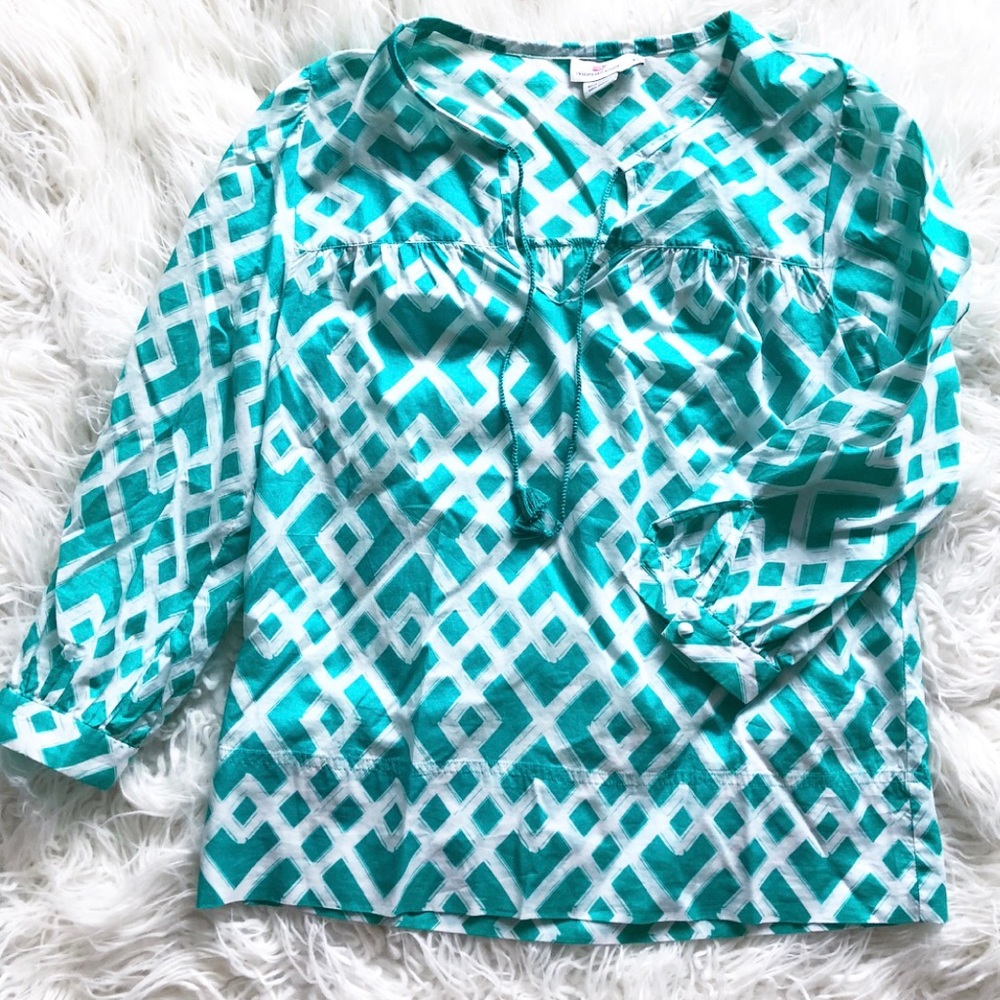 Vineyard vines blouse (available: xsmall or large)